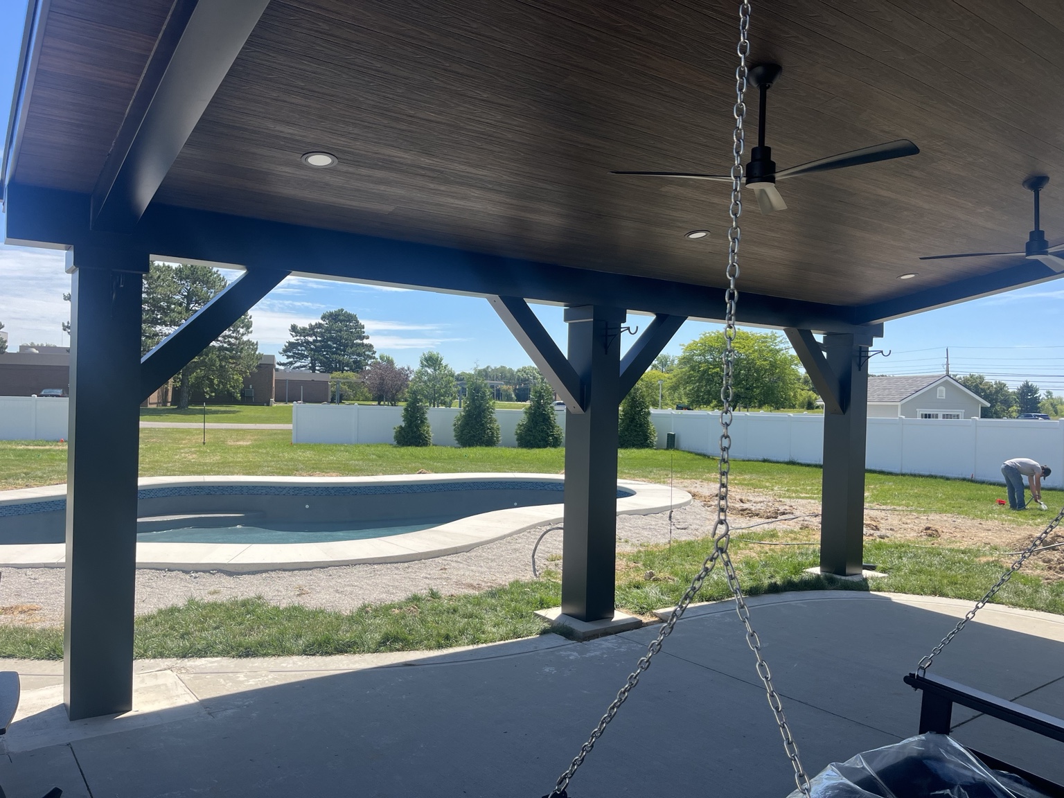 Covered porch